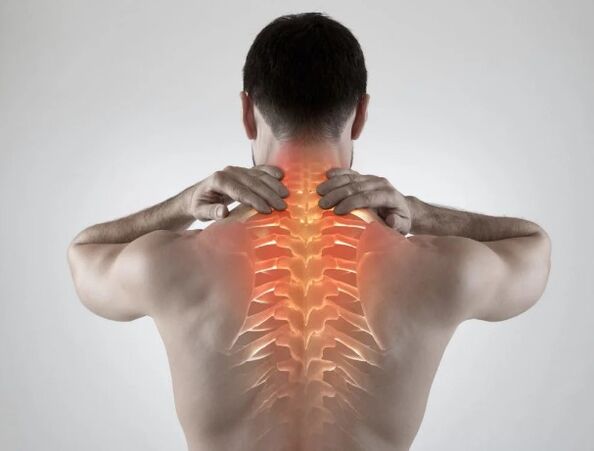 Dor na columna vertebral